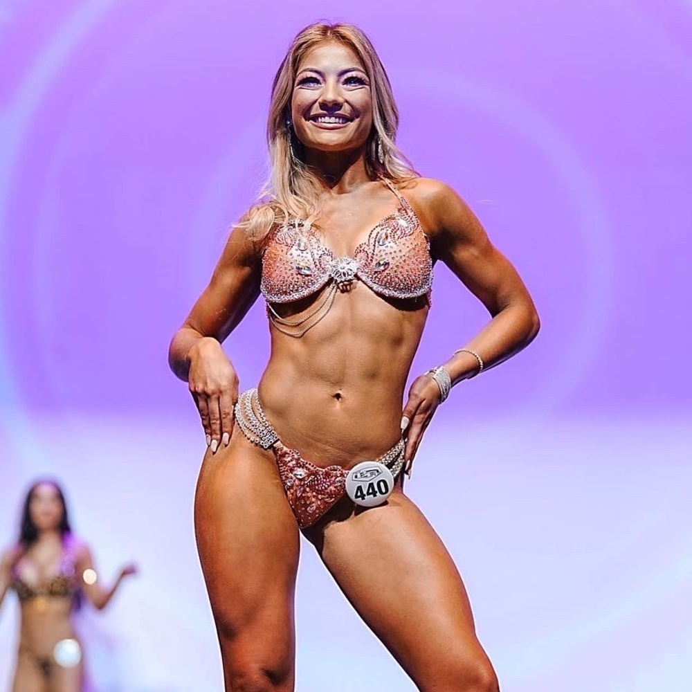 WBFF competition bikini